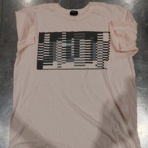 Brand New ORTHODOX 80's Geometry Tee XL Pink